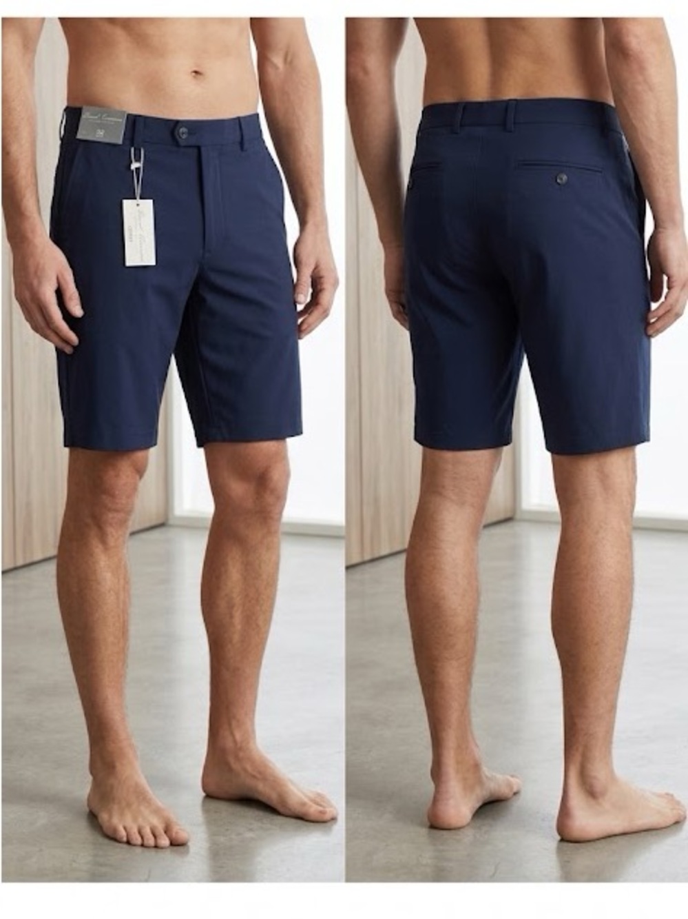 Daniel Cremieux Dark Navy Flat Front Men’s Shorts